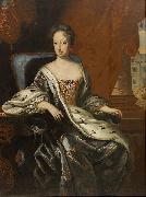 david von krafft Portrait der Hedvig Eleonora, Konigin von Schweden in ihr 70 jahr oil